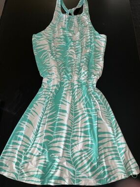 TORI RICHARD TROPICAL DRESS.